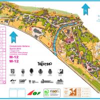 Campionato italiano sprint 2016 - Mappe di gara