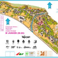 Campionato italiano sprint 2016 - Mappe di gara