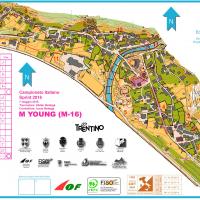 Campionato italiano sprint 2016 - Mappe di gara