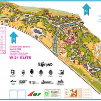 Campionato italiano sprint 2016 - Mappe di gara