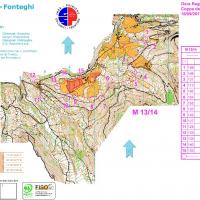 Gare a Valpiana 2017 - Mappe di gara middle
