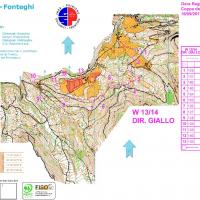 Gare a Valpiana 2017 - Mappe di gara middle