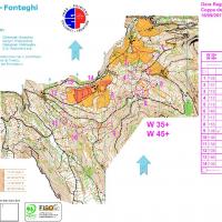Gare a Valpiana 2017 - Mappe di gara middle